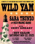 Sara Trunzo Birthday Bash to Benefit WERU, November 22