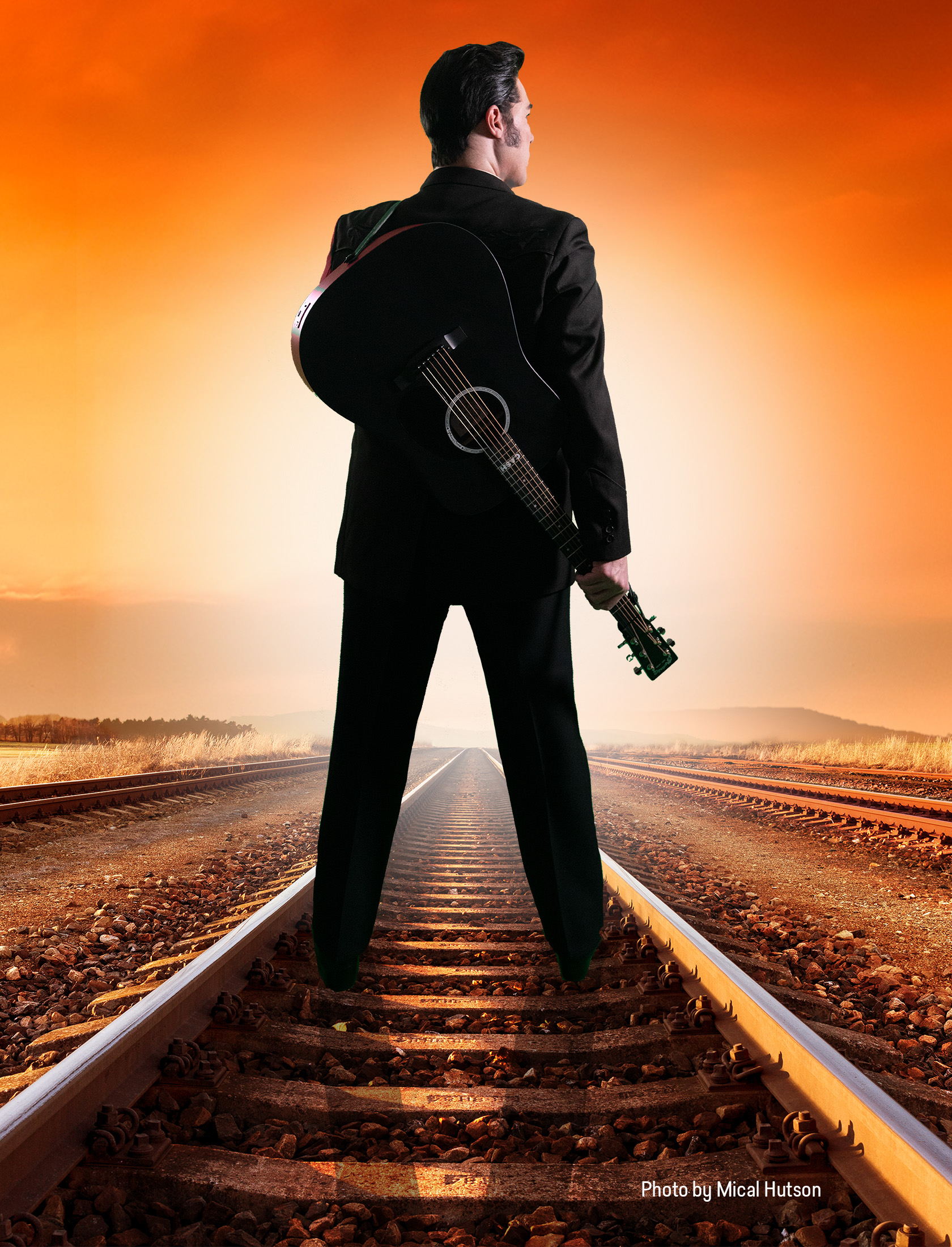 Soctt Moreau as Johnny Cash photo courtesy of Moreau
