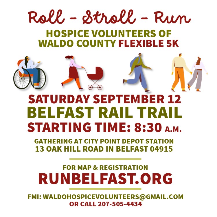 Roll, Stroll, Run the Rail Trail for Hospice Flexible 5k