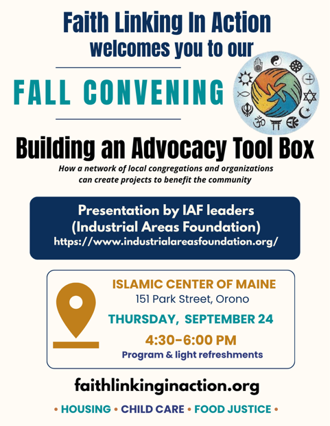 Faith Linking in Action: Building an Advocacy Toolbox – IAF Presenting