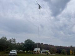 Our New Transmitter Went for a Helicopter Ride!