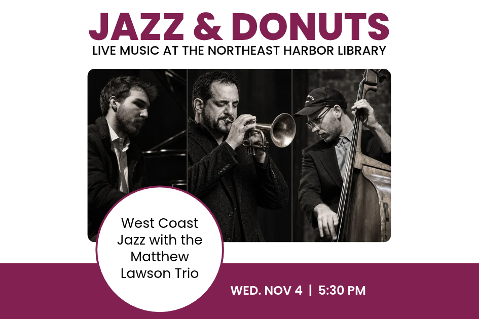 Jazz & Donuts with the Matthew Lawson Trio