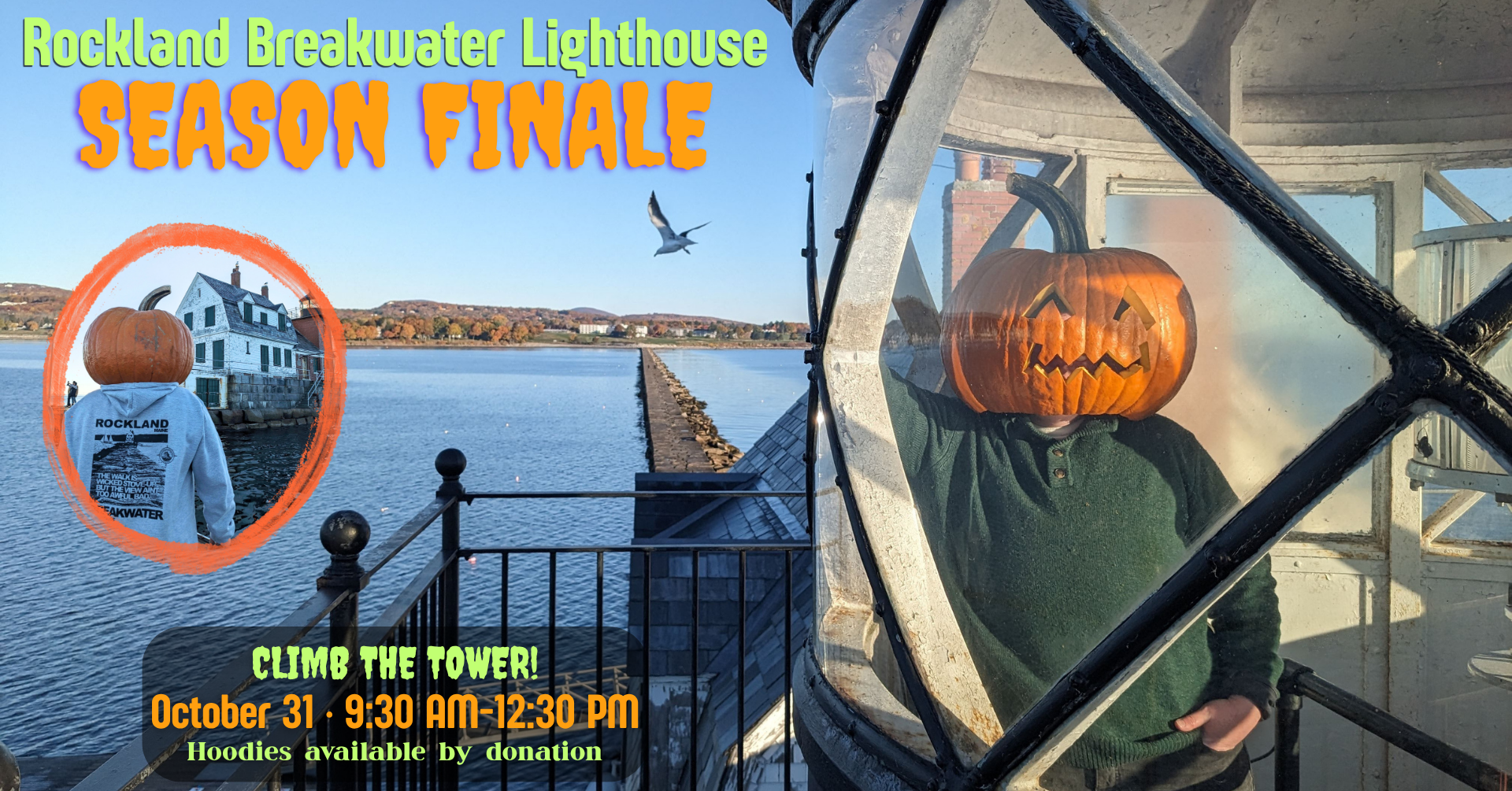 Rockland Breakwater Lighthouse – Season Finale