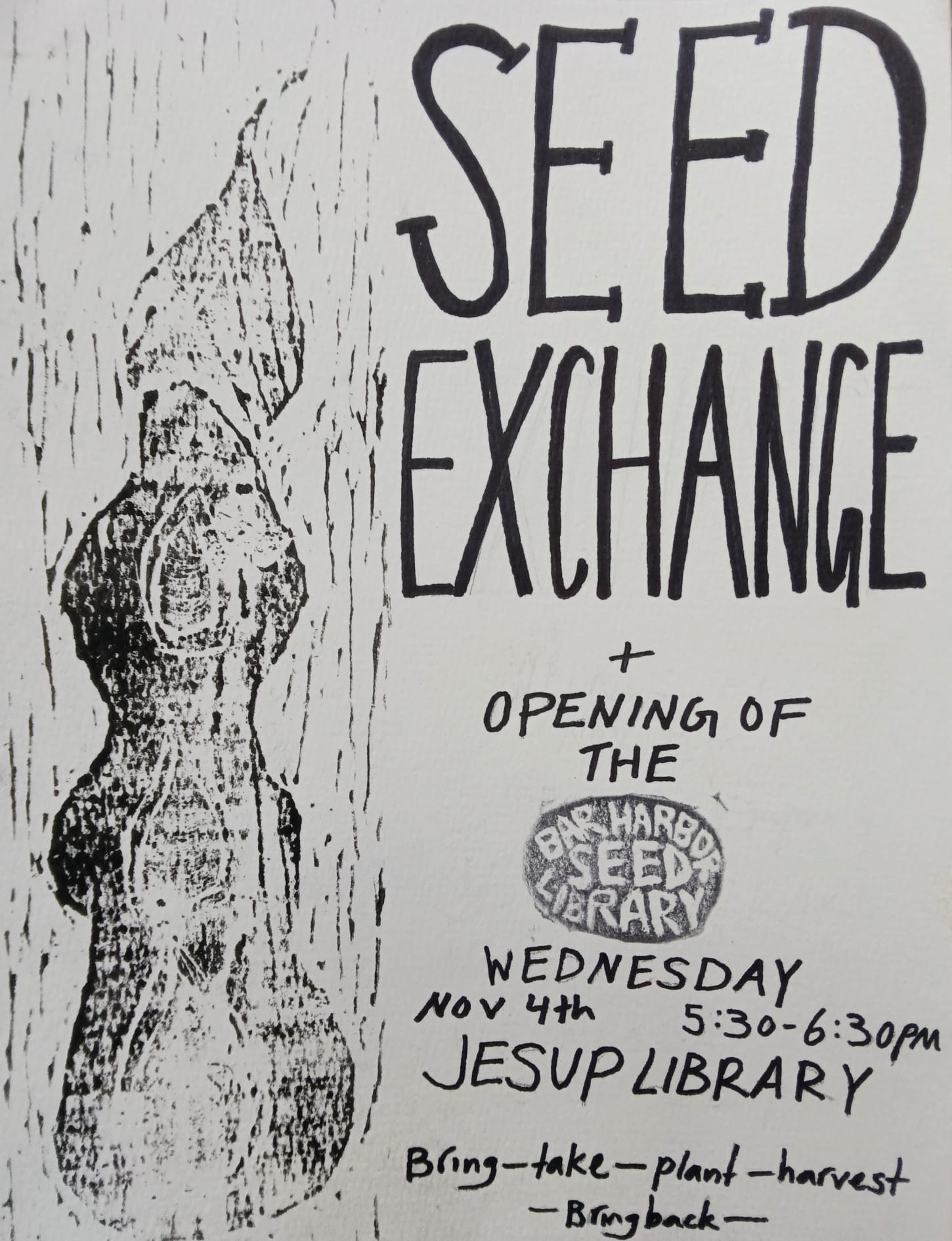 Bar Harbor Seed Library: Seed Exchange
