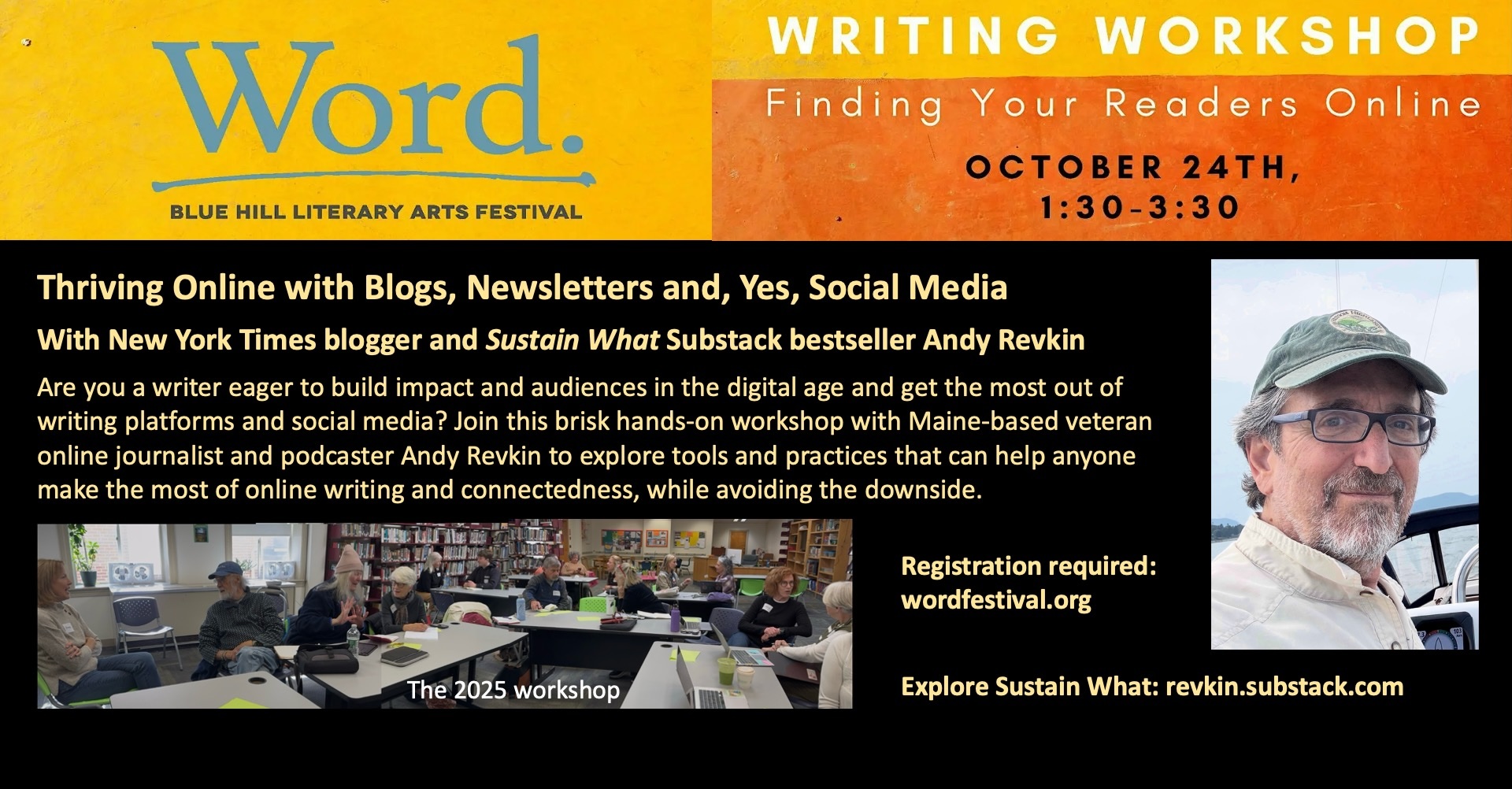 Writing Workshop – Finding Your Readers Online